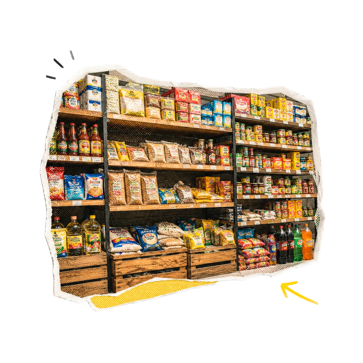 Minimarkets y almacenes